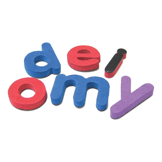 Teacher Created Resources; Magnetic Foam: Small Lowercase Letters, 5 Packs; Category:Magnetic Letters & Numbers; Image:1